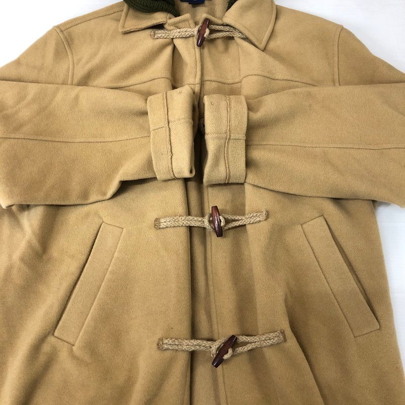 モンゴメリー ロング ダッフルコート ヘリンボーン ネイビー