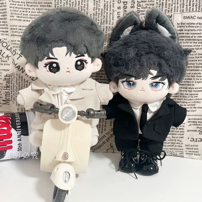 20cm】シンプルデザインのスーツセット 着ぐるみ ぬいぐるみ用 全身