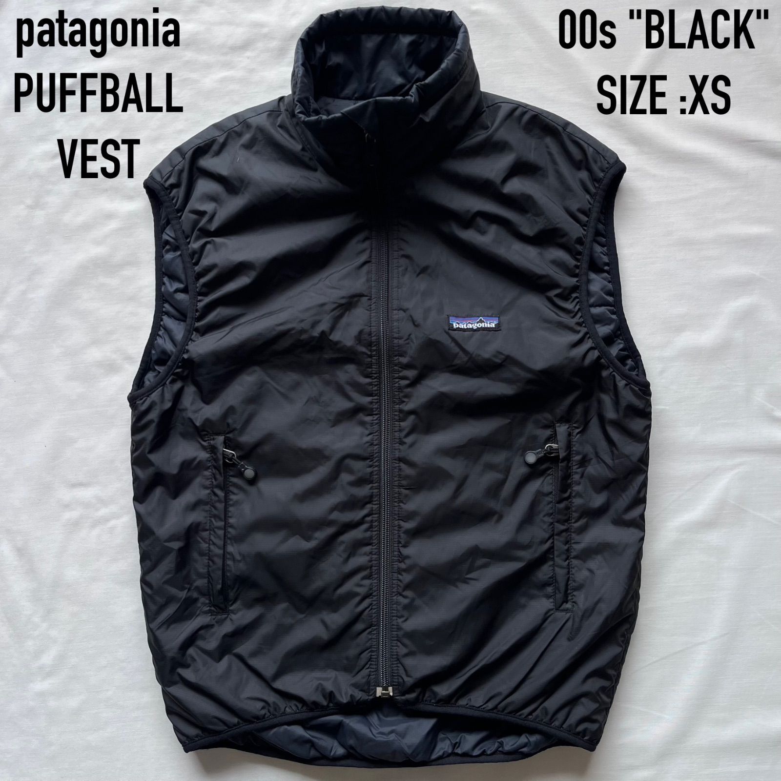patagonia パタゴニア PUFFBALL VEST パフボールベスト 00s ブラック