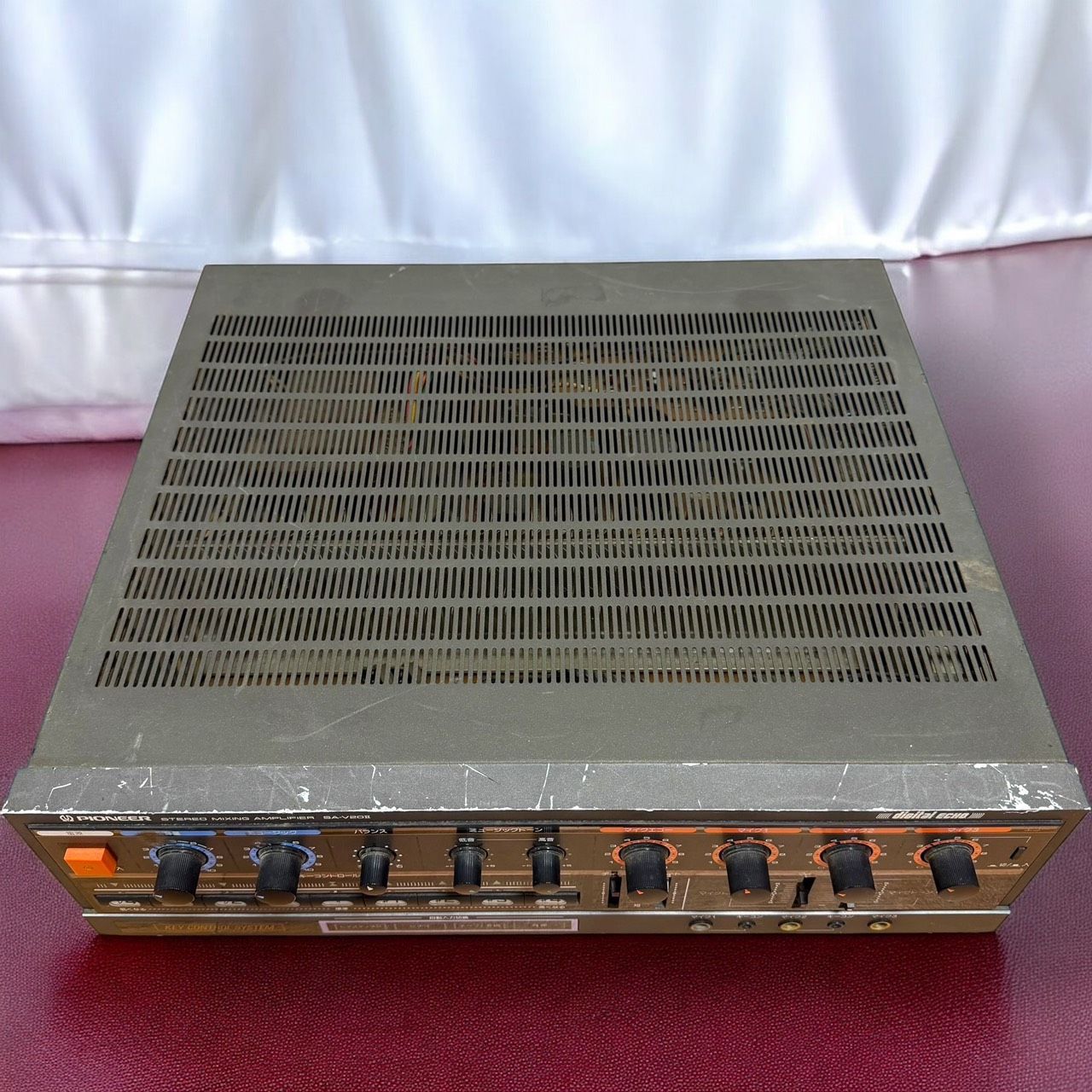 ☆送料無料 Pioneer パイオニア SA-V20Ⅱ カラオケミキシングアンプ