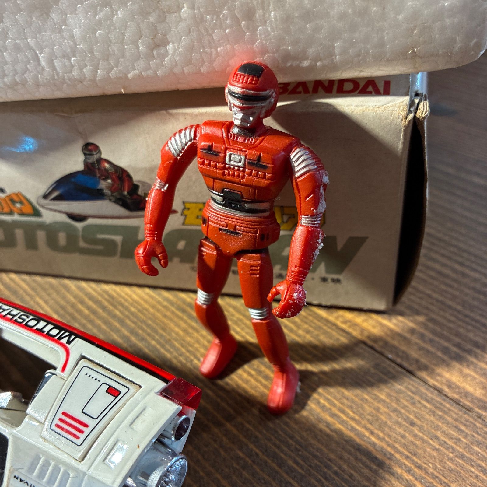 ポピニカ バンダイ 宇宙刑事シャリバン モトシャリアン PC-34 - メルカリ