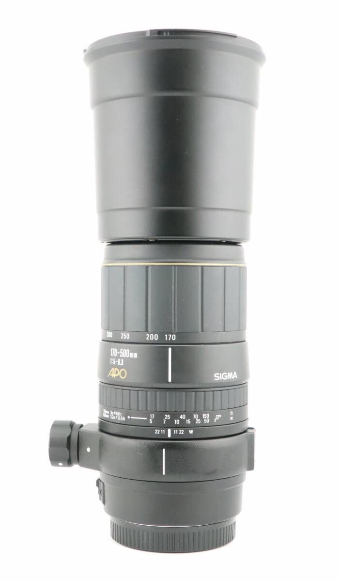☆シグマ SIGMA 170-500mm F5-6.3 APO CANON キヤノン用 ケース付