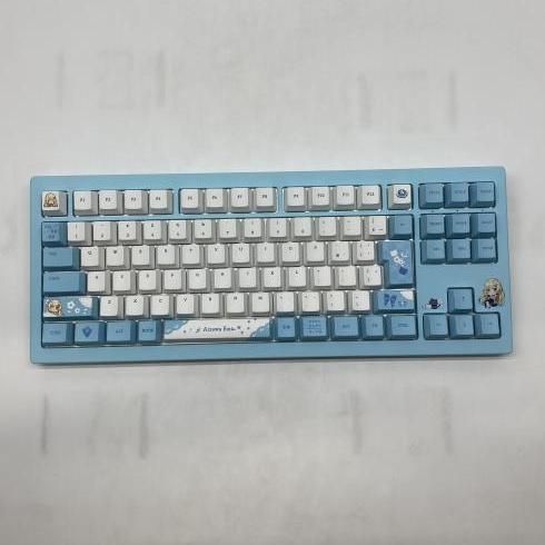 中古】藍沢エマEdition VSPO! GEAR ゲーミングキーボード 「バーチャル