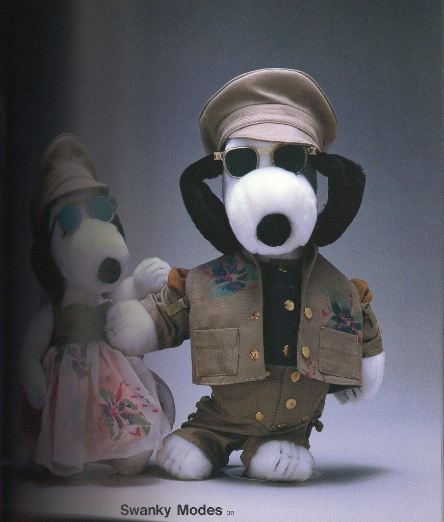 スヌーピーインファッション 写真集 SNOOPY IN FASHION 初版 帯