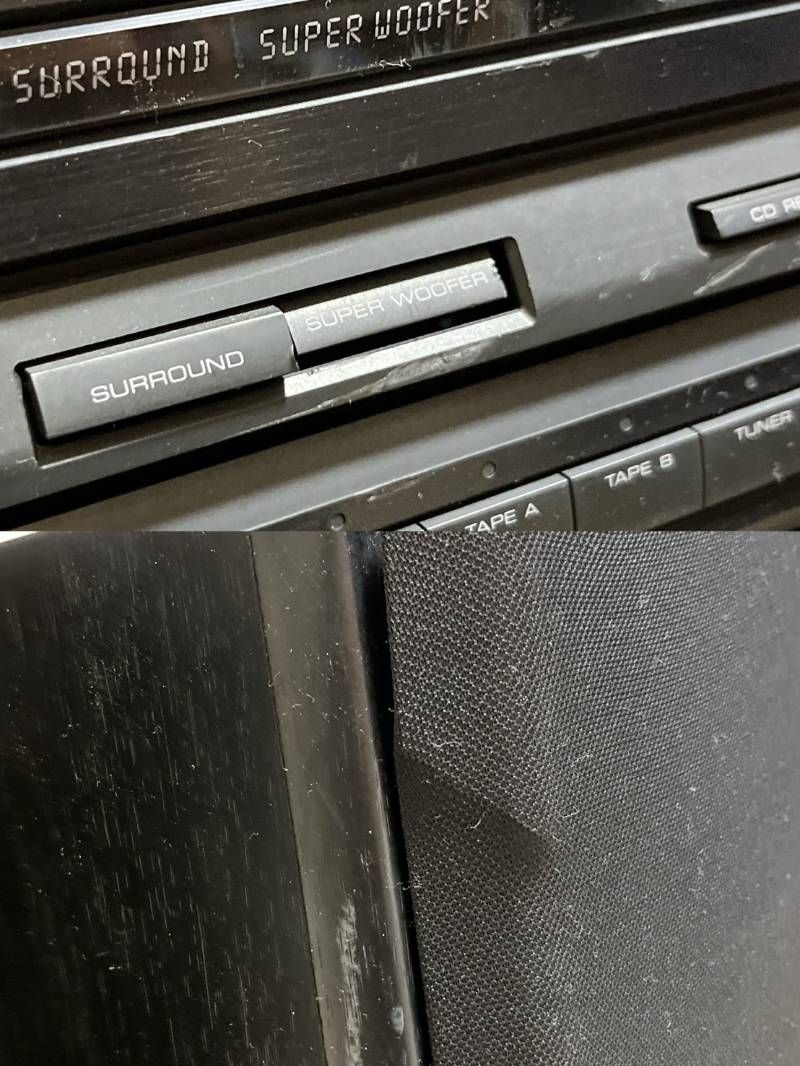 KENWOOD システムコンポ ケンウッド A-3i X-3i GE-3i DP-3i S-3i 現状