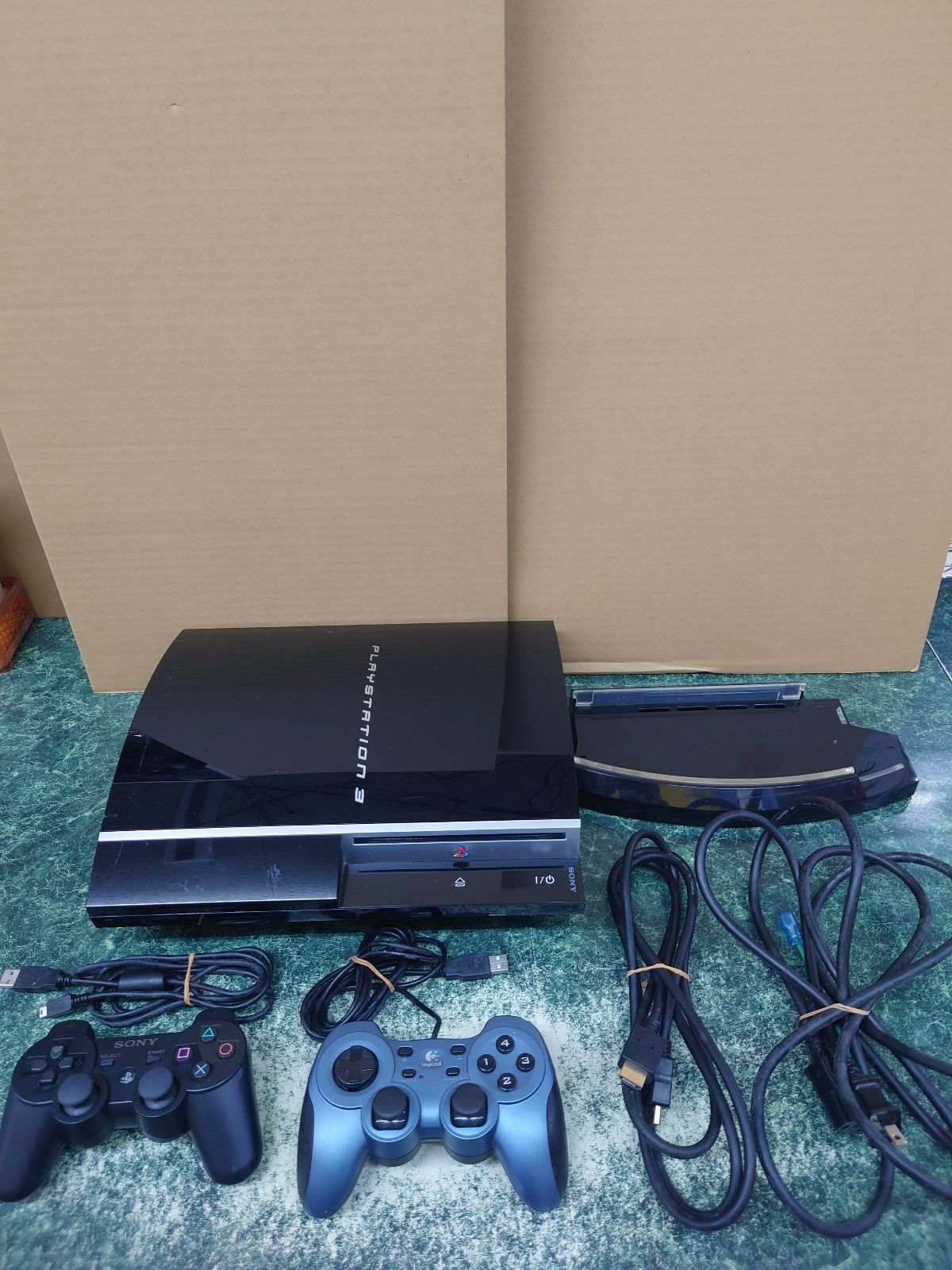 PS3 プレイステーション3本体 クリアブラック HDD 80GB ジャンク品