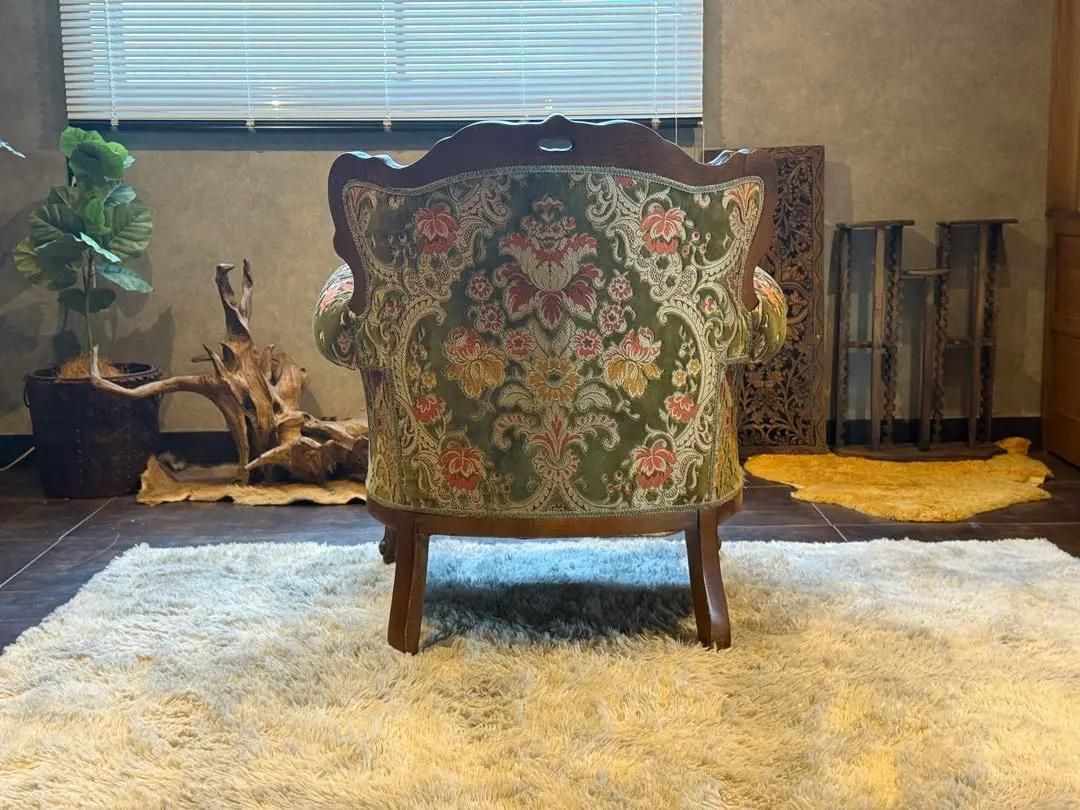 金華山織 クラシック クラシカル アームソファ 猫脚 ヨーロピアン GZ