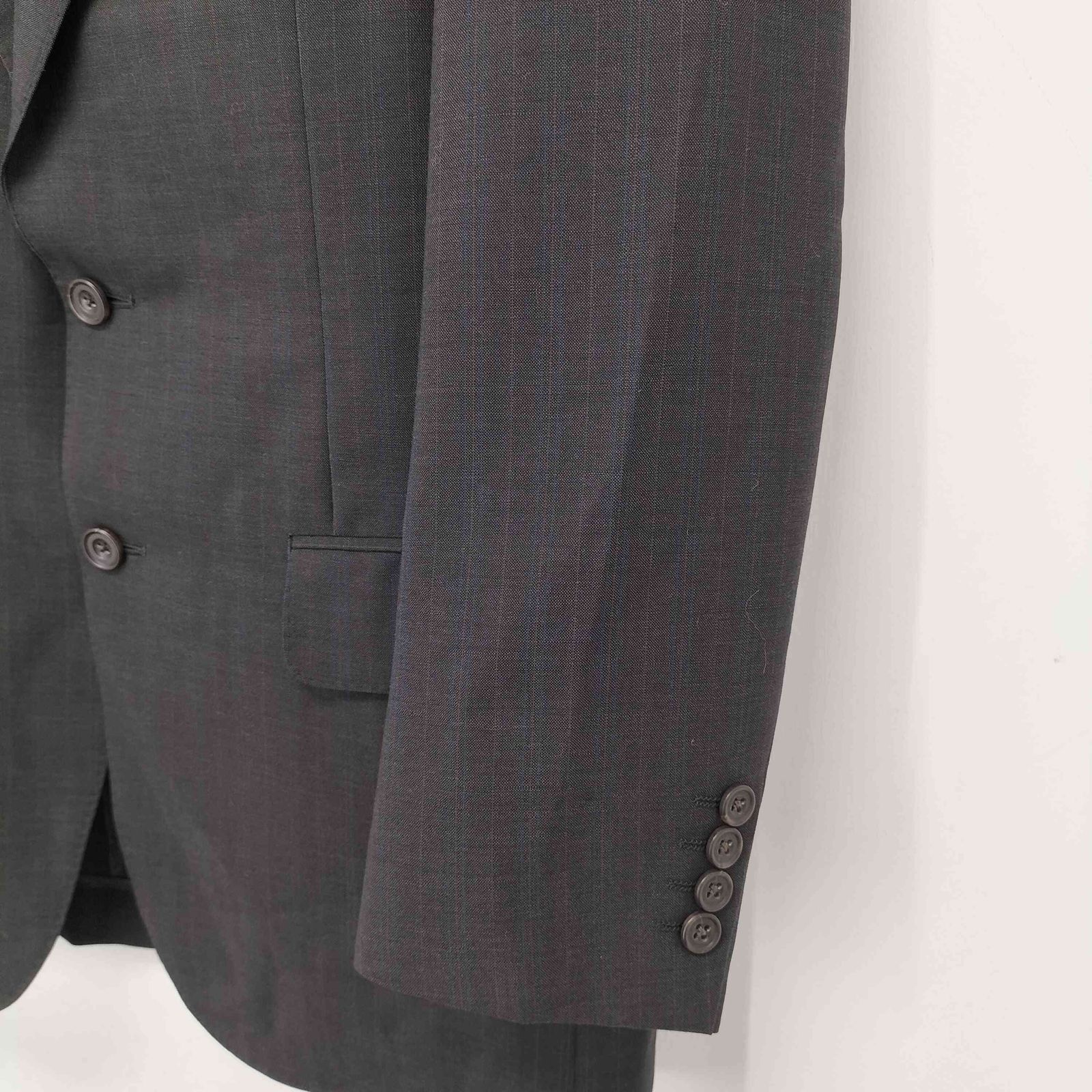 ○良品○ BURBERRY LONDON モヘヤ ノバチェック ジャケットコート