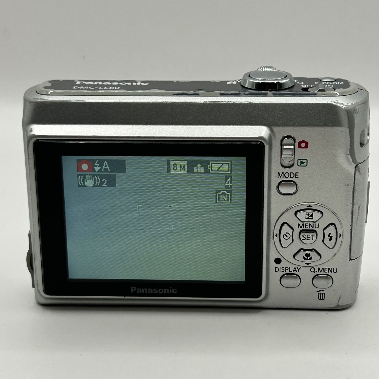 動作未確認 Panasonic LUMIX パナソニック ルミックス DMC-LS80