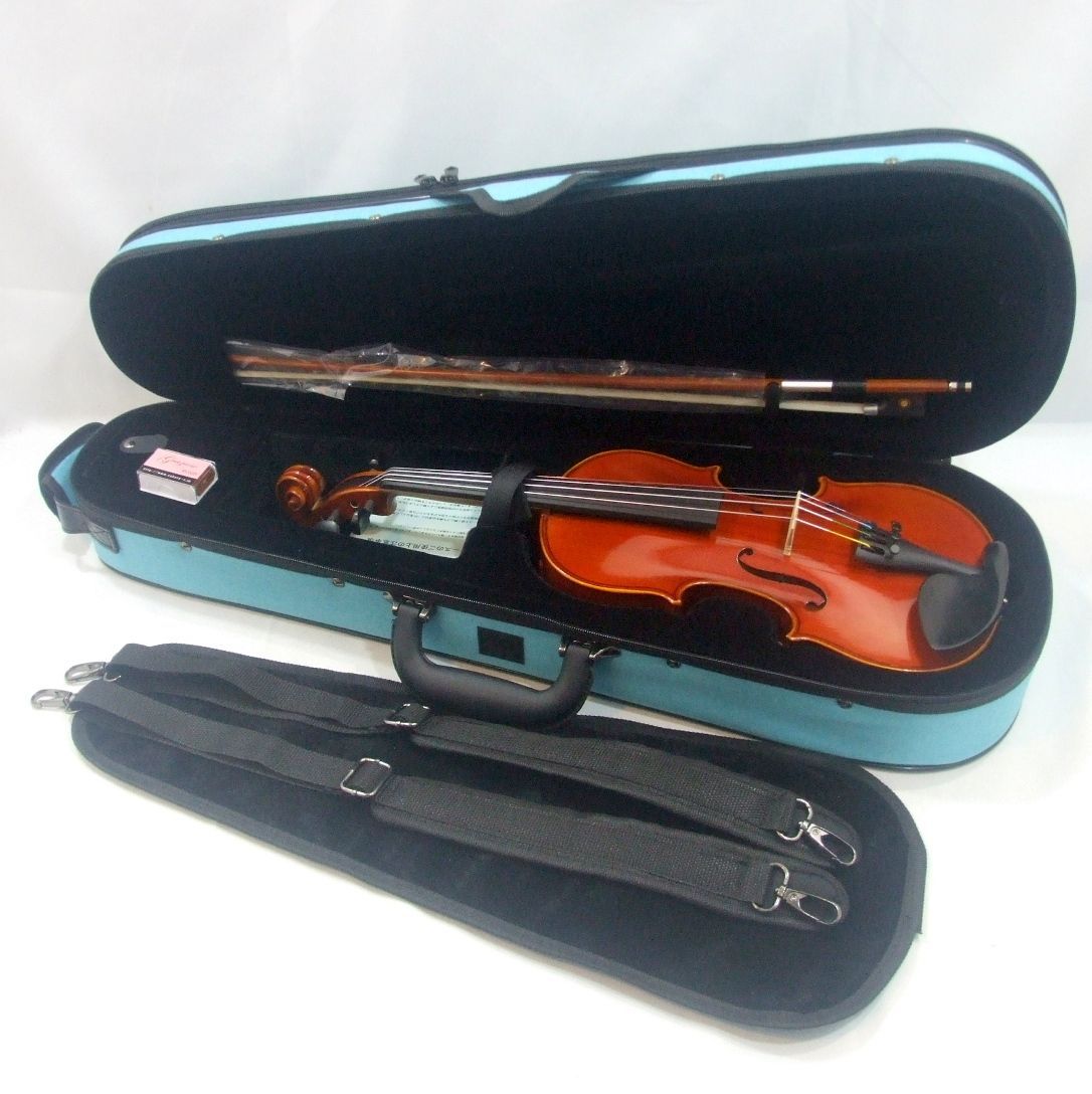 新春特価 Grazioso GV-3HS 1/2 バイオリン フェルナンブーコ弓 4点