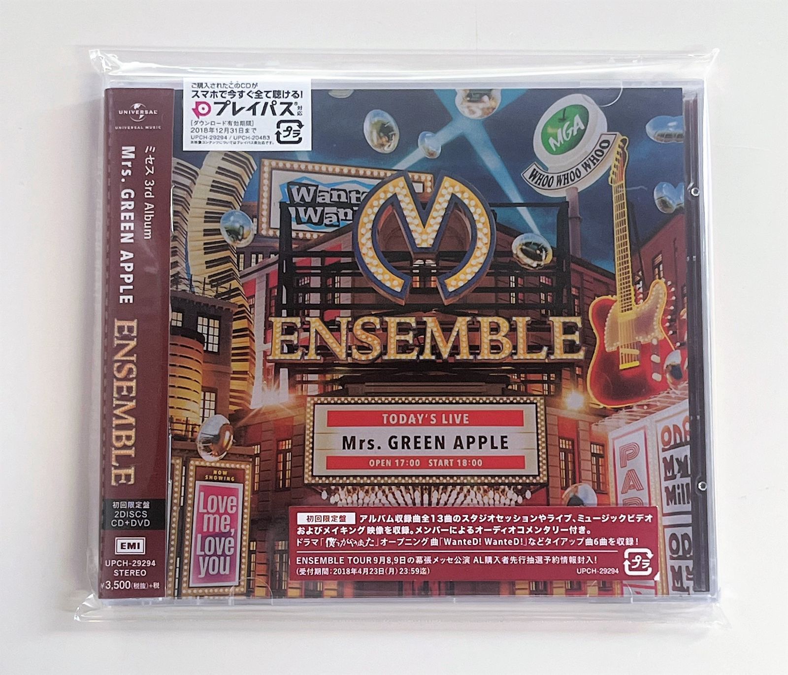 Mrs.GREEN APPLE ENSEMBLE 初回限定盤 CD ~~ - メルカリ