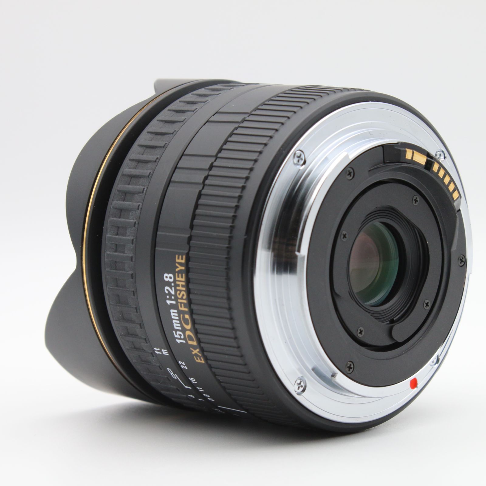 SIGMA 15mm F2.8 EX 単焦点魚眼レンズCanon EFマウント 極上品】 SIGMA