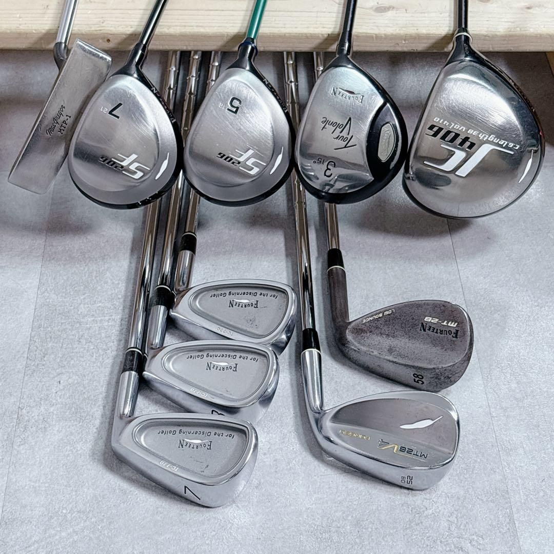 V813 FOURTEEN メンズ ゴルフ クラブ フルセット 11点 黒 男性 - メルカリ