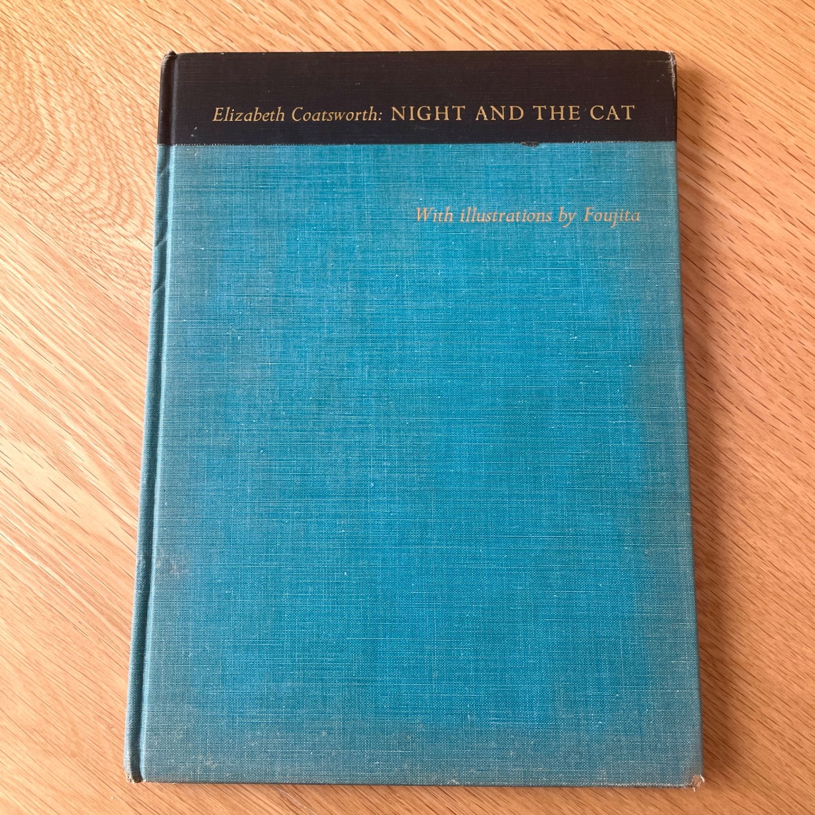 現品限り】1950年 初版「NIGHT AND THE CAT」夜と猫 藤田嗣治 挿絵12点