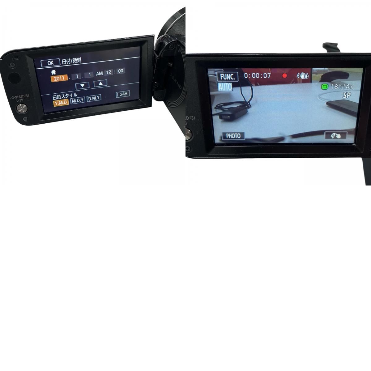 動作確認済】 Canon IVIS HF M43 キャノン ビデオカメラ 動作確認OK