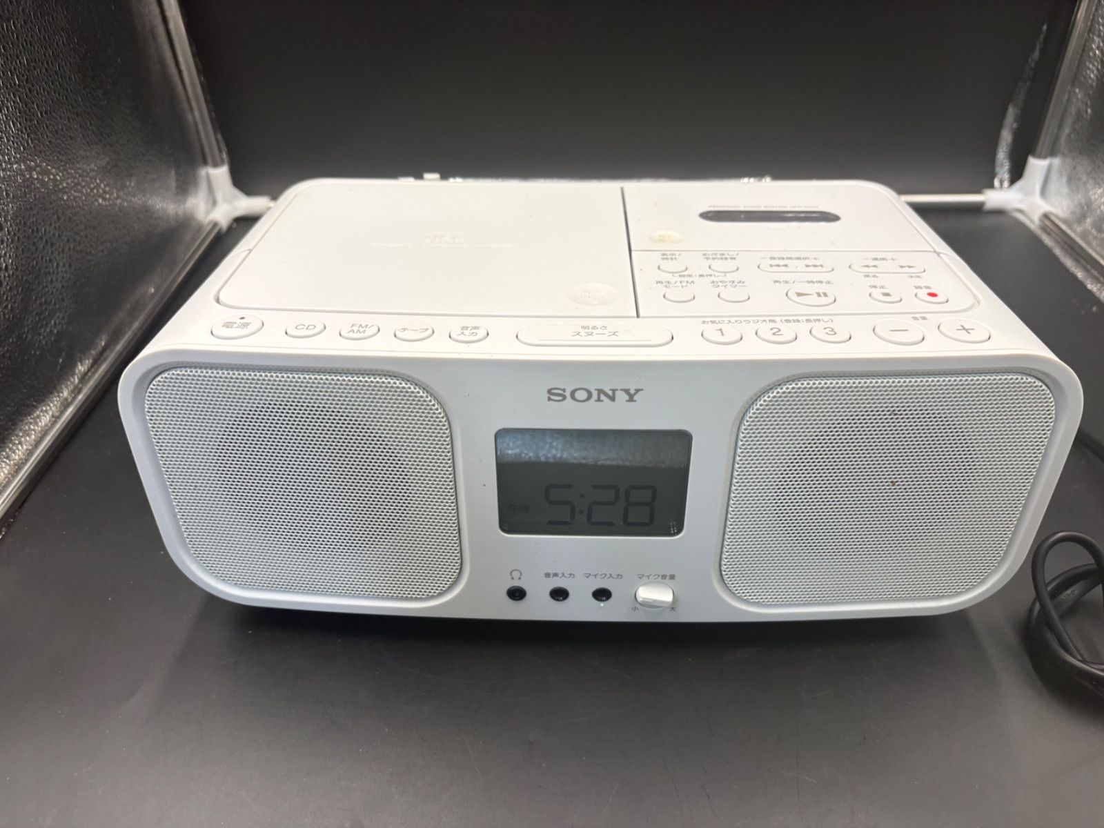 ソニー CDラジオカセットレコーダー CFD-S401 - メルカリ