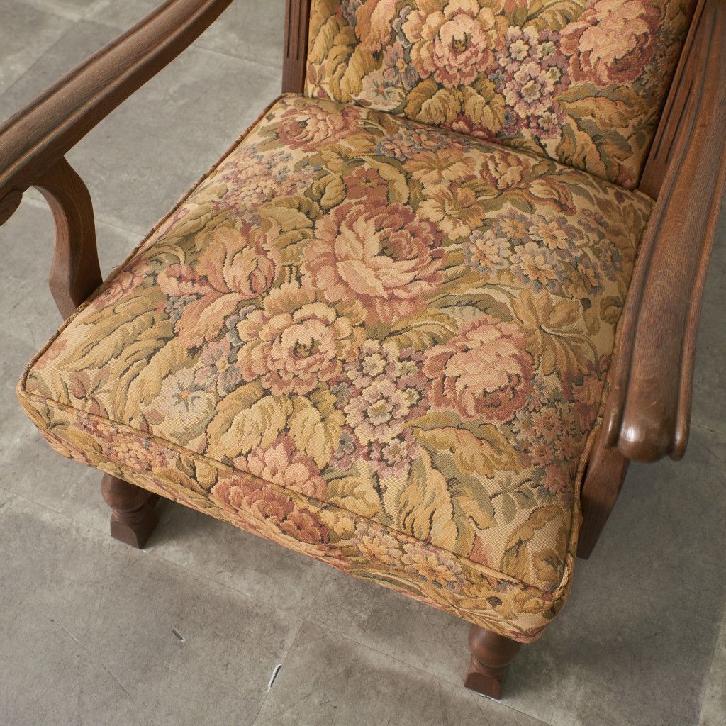 H19K86b 神戸洋家具 永田良介商店 1人掛けソファ 永田良介商店 一人