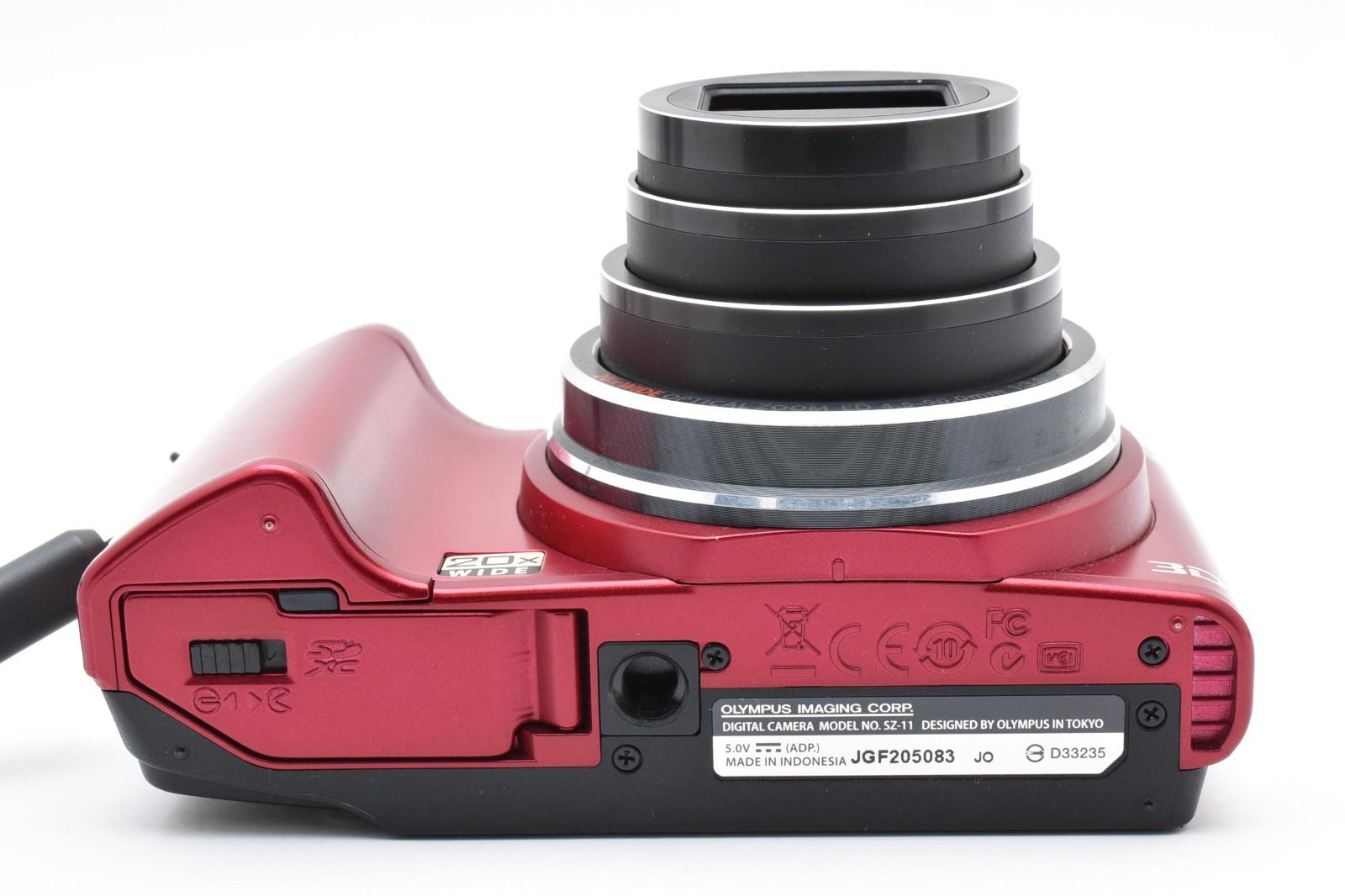 美品箱あり OLYMPUS SZ SZ-11レッド オリンパス コンデジ OLYMPUS SZ