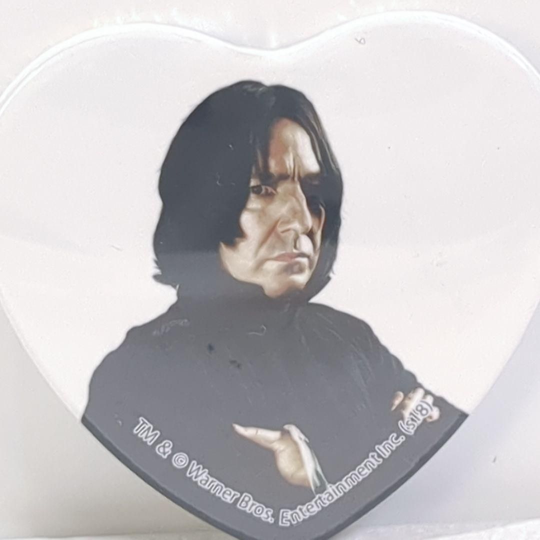 セブルス・スネイプ ハート缶バッジ ハリーポッター セブルス