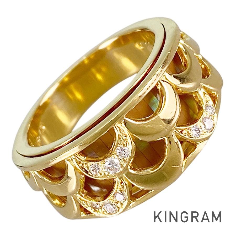 ミキモト MIKIMOTO K18YG ダイヤモンド 15.5号(55-56) リング sss