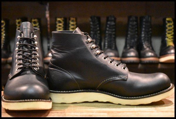 8.5D 良品 11年】レッドウィング 8165 アイリッシュセッター 黒