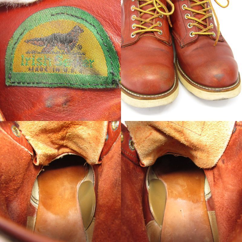 REDWING レッドウィング US9D 27cm ラウンドトゥ 8166 半円犬タグ 90s