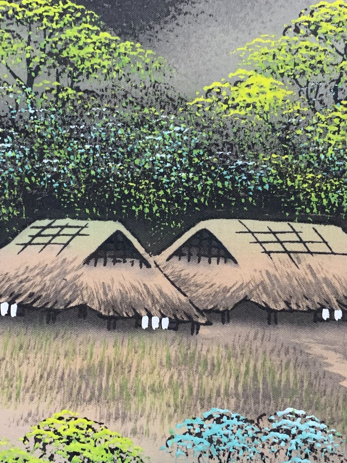 掛け軸】334 春峰「色山水」#茶掛 #掛軸 #古美術 #骨董 #お値下げ歓迎