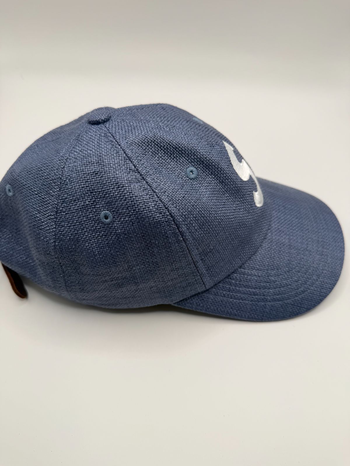 Supreme Sロゴ キャップ ブルー USA製 正規品 - メルカリ