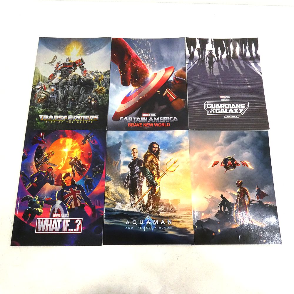 小牧店】映画パンフレット 26冊おまとめセット マーベル作品多め