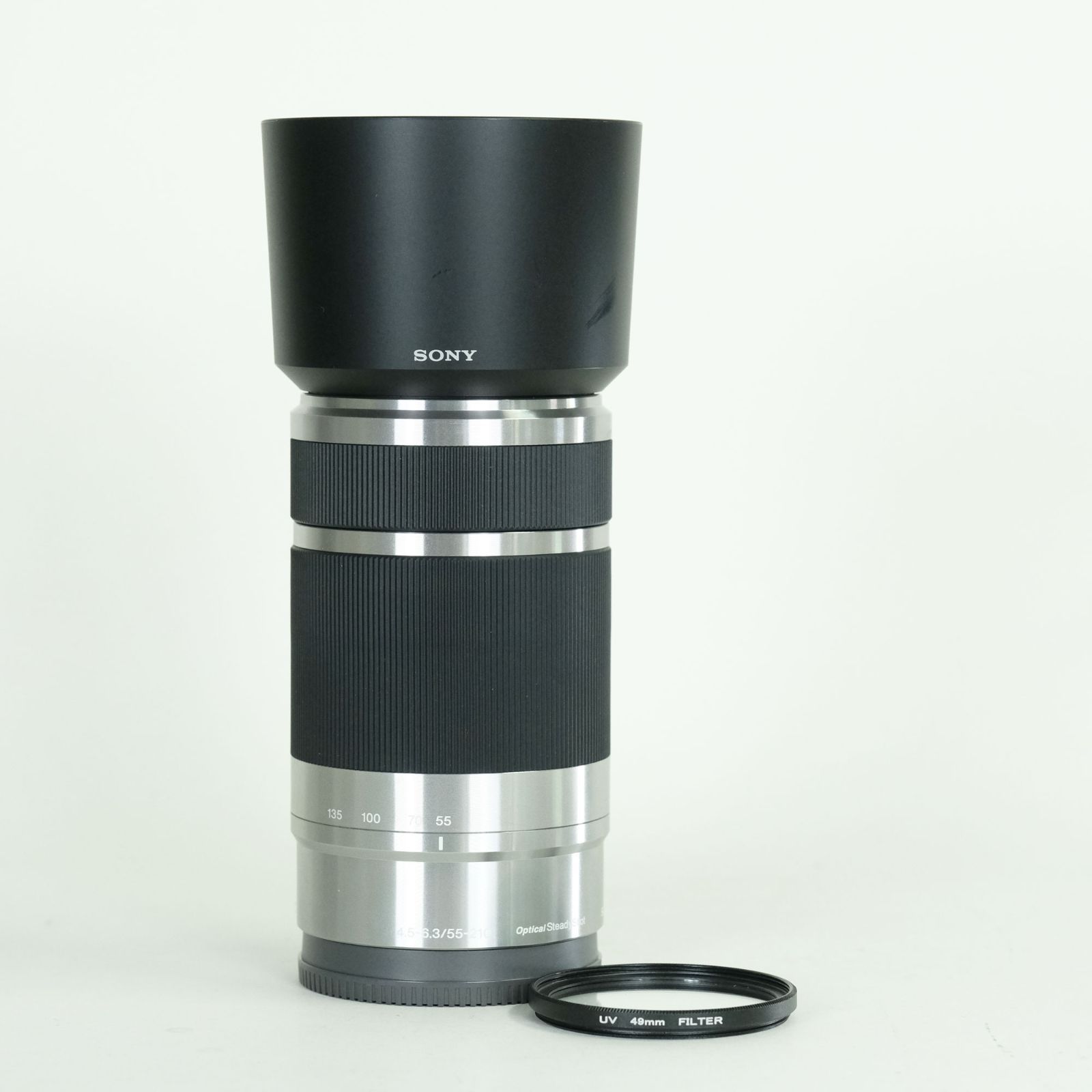 並品 | フィルター付] SONY E 55-210mm F4.5-6.3 OSS SEL55210
