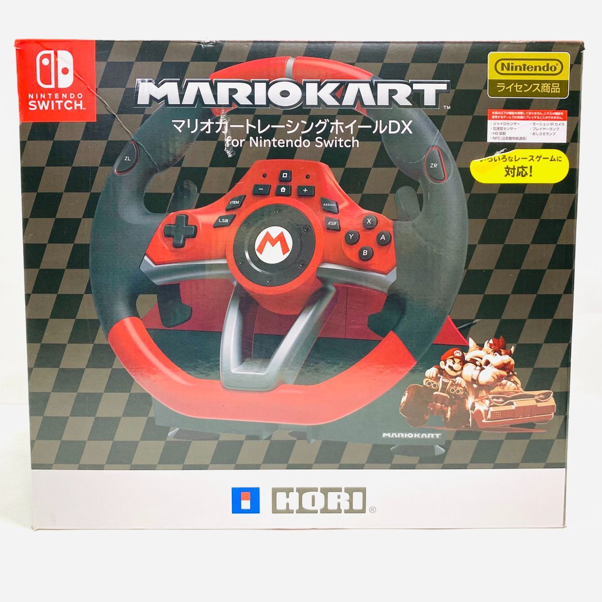 任天堂 ニンテンドー ライセンス商品 HORI Switch用マリオカート