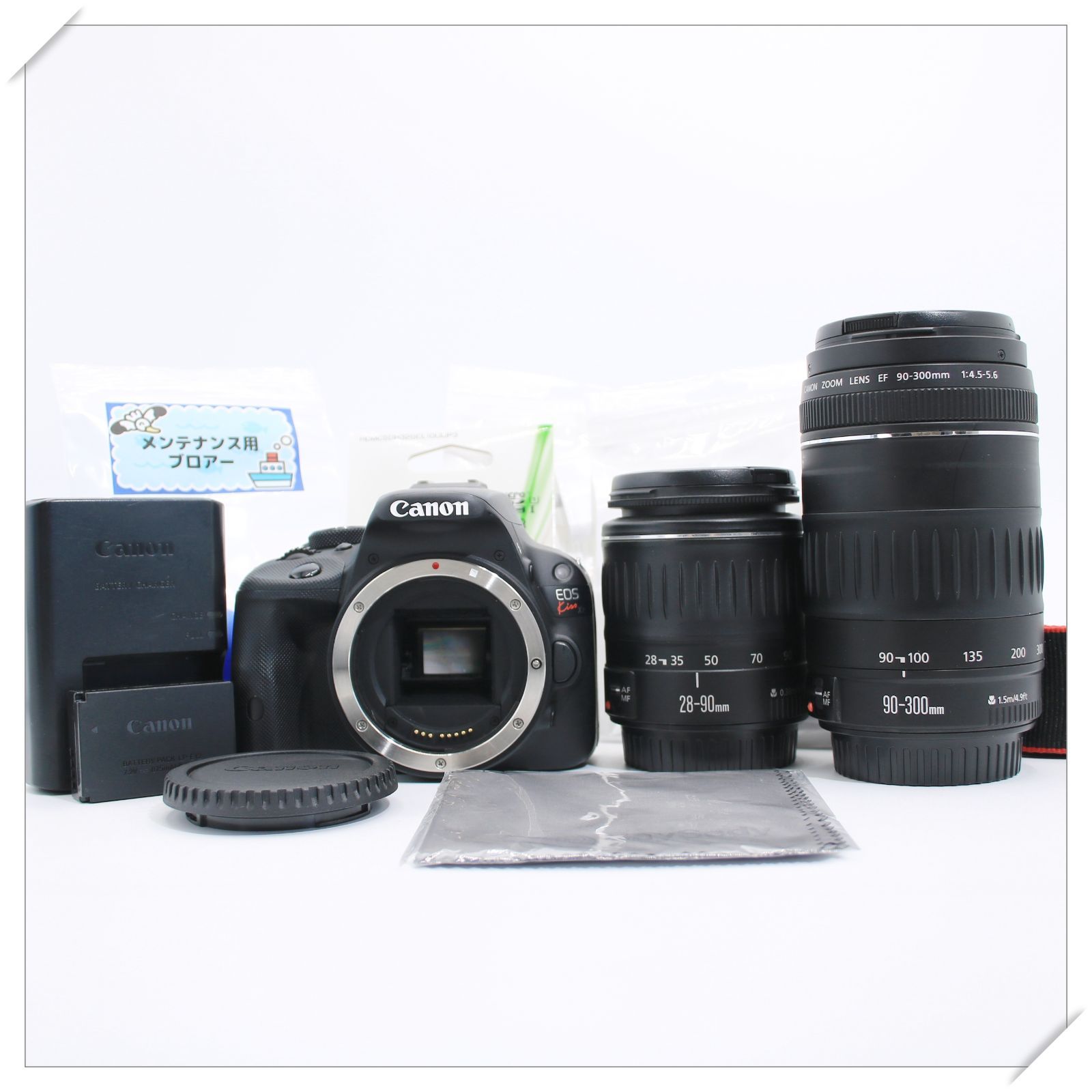 ❁新品級❁すぐ使える超望遠レンズセット Canon EOS Kiss X7 キャノン