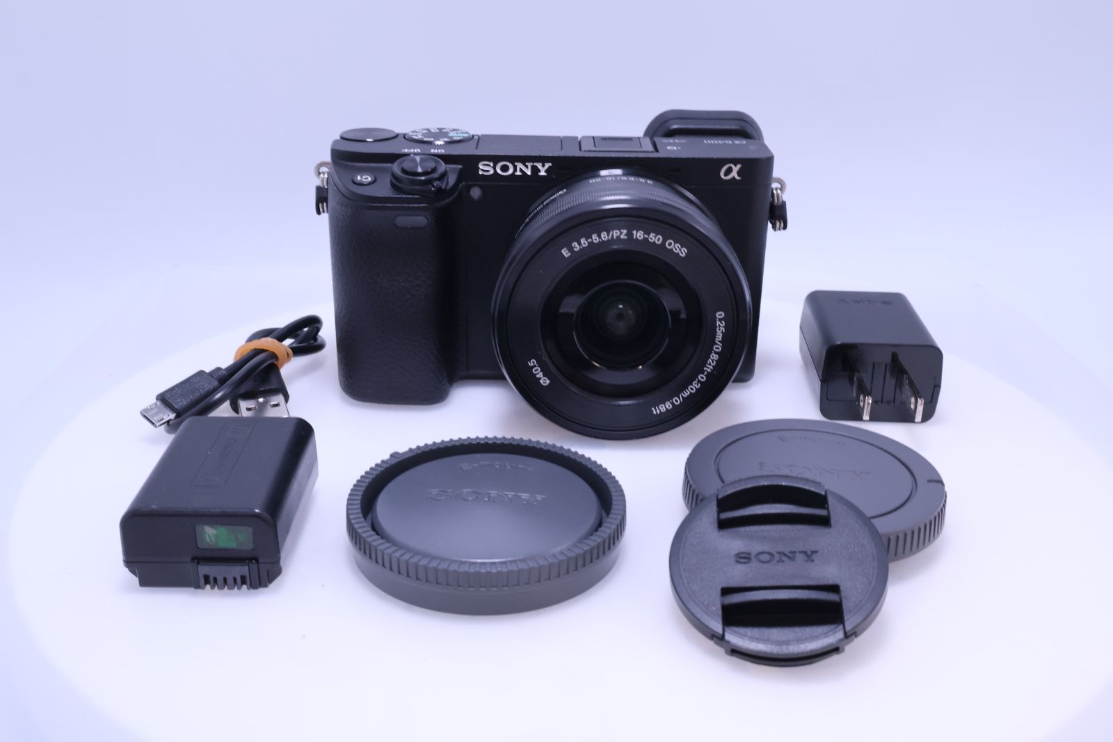 美品】SONY α6400 パワーズームレンズキット(同梱レンズ:SELP1650