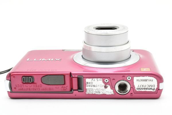 ☆元箱付・付属品多数☆ パナソニック Panasonic LUMIX FX77 動作OK