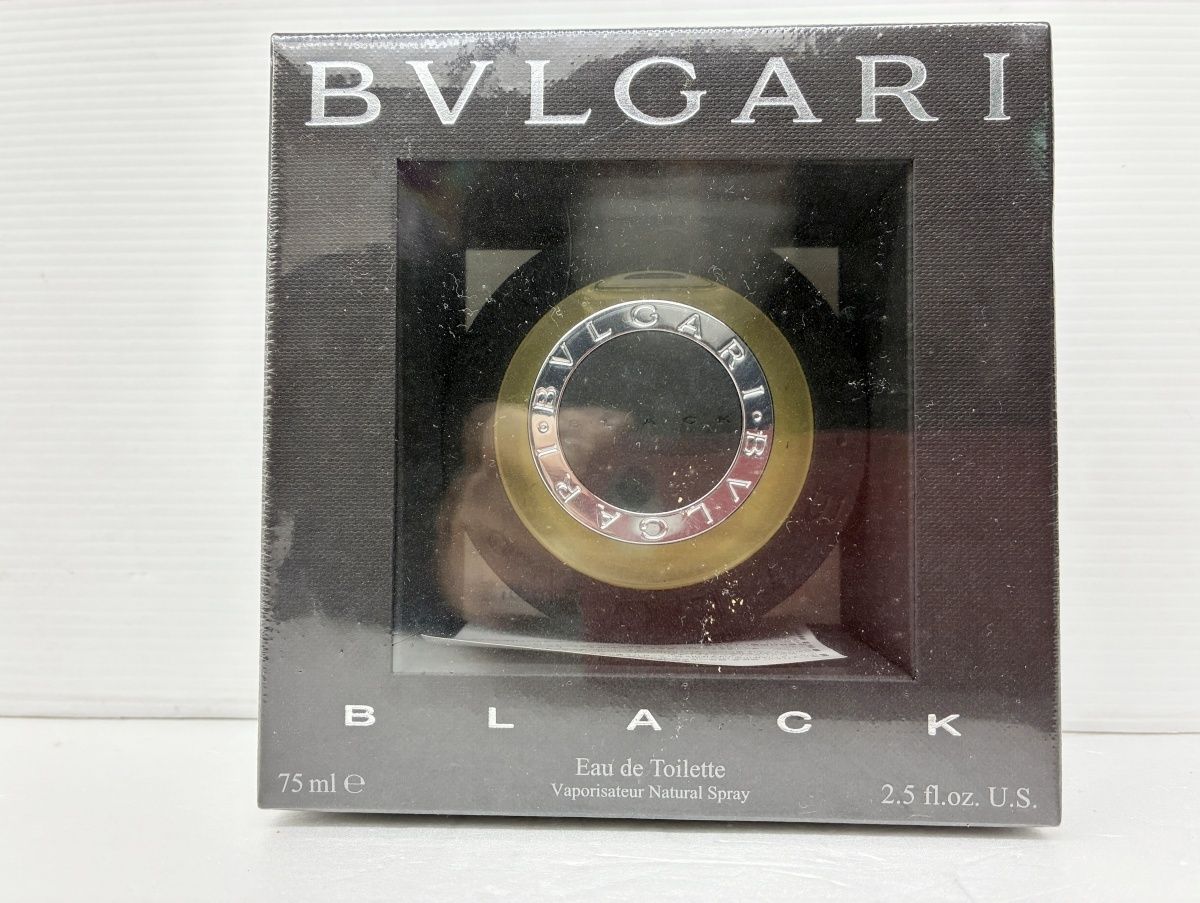 未開封 BVLGARI ブルガリ ブラック オードトワレ 75ml イタリア製