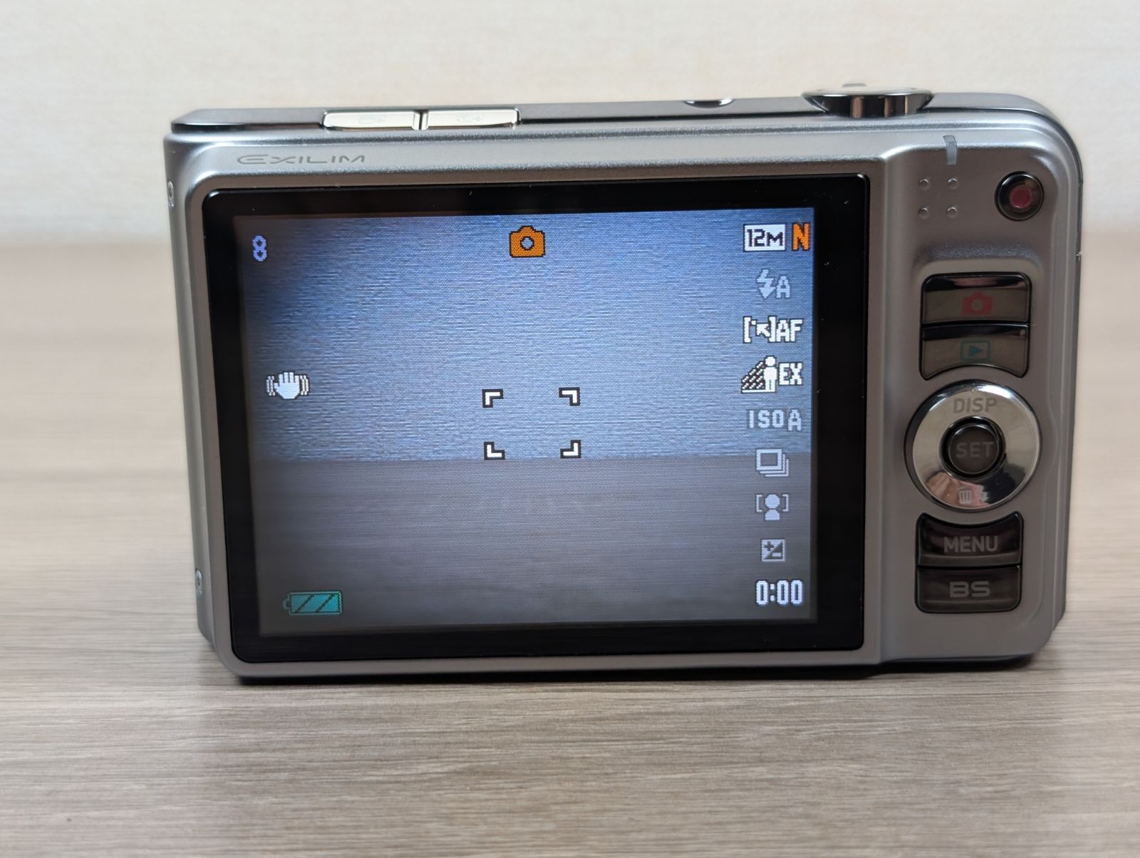 美品・完動品】CASIO EXILIM EX-H10 シルバー 電池持ち1000枚撮影 広角