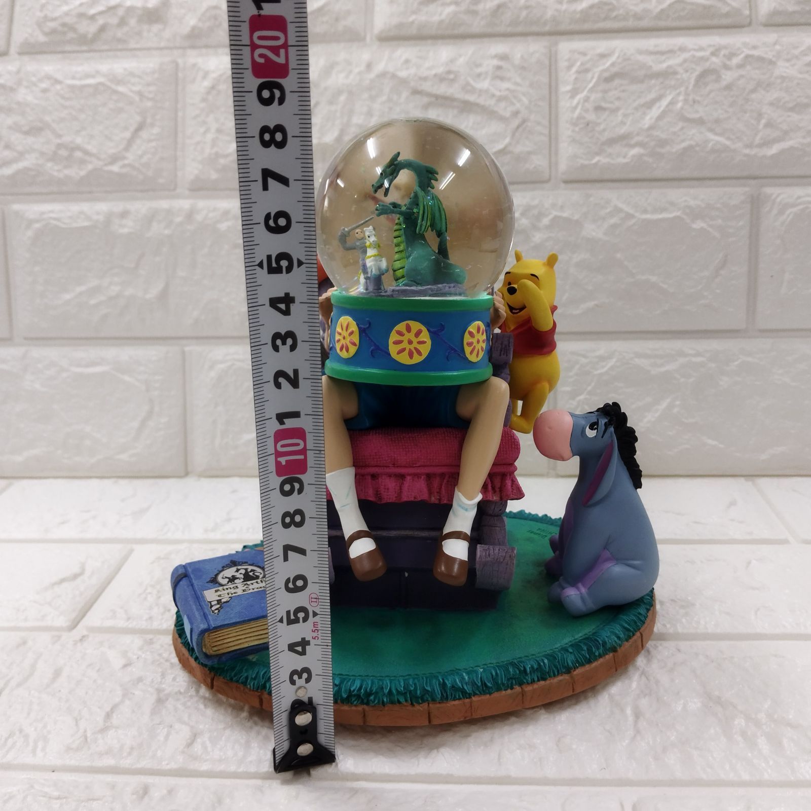 くまのプーさん オルゴール スノードーム ディズニー 立体 - メルカリ