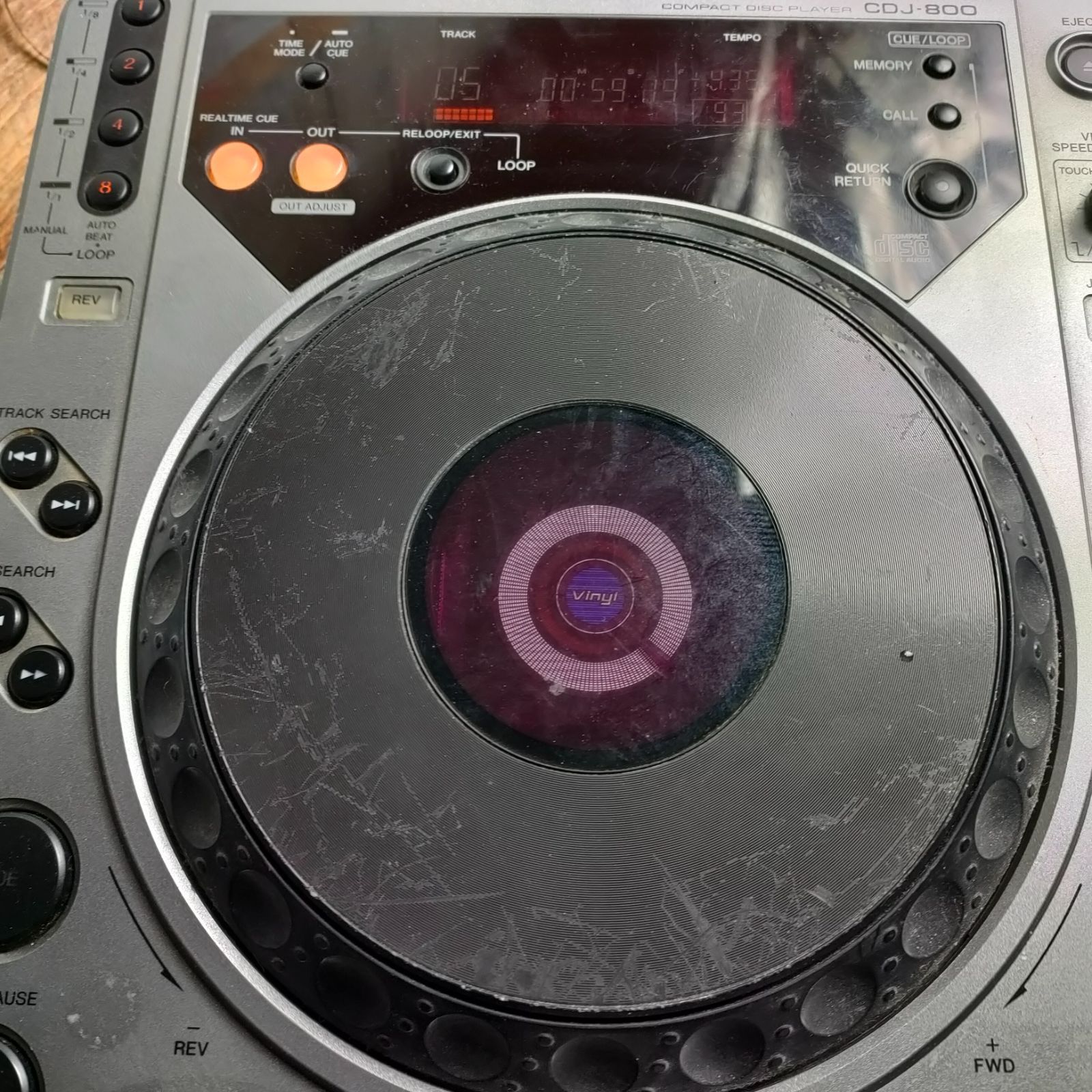 新品レンズ交換済】 Pioneer CDJ-800 動作確認済み OH済 - メルカリ