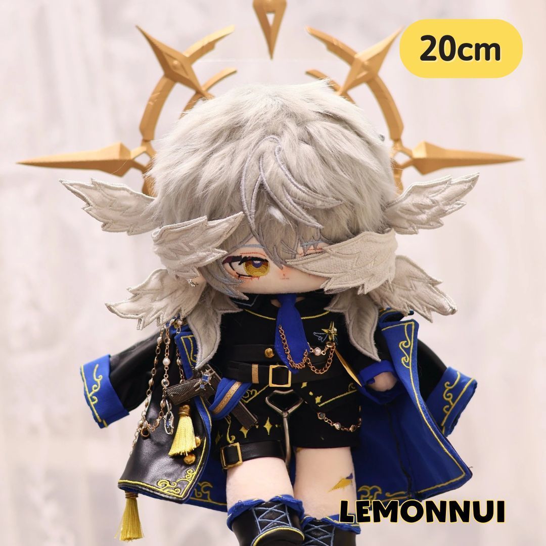 20cm ぬいぐるみ服 着せ替え ぬい服 靴付き 軍服 豪華 推しぬい 綿人形