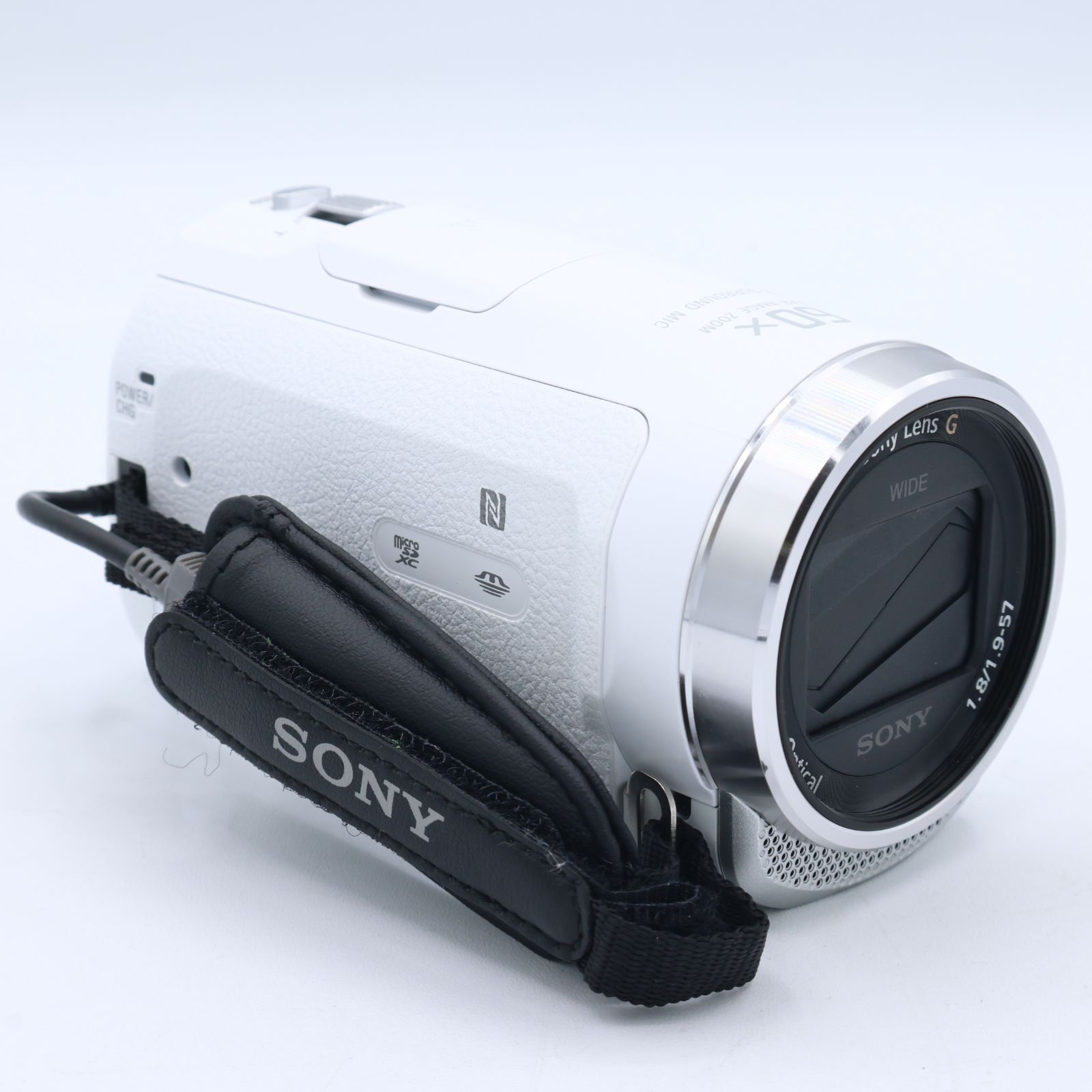 SONY ソニー ビデオカメラ Handycam HDR-CX680 ホワイト 内蔵メモリー