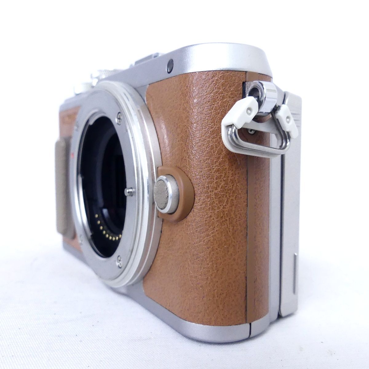 OLYMPUS PEN オリンパスペン E-PL8 ブラウン 14-42mm 40-150mm ダブル