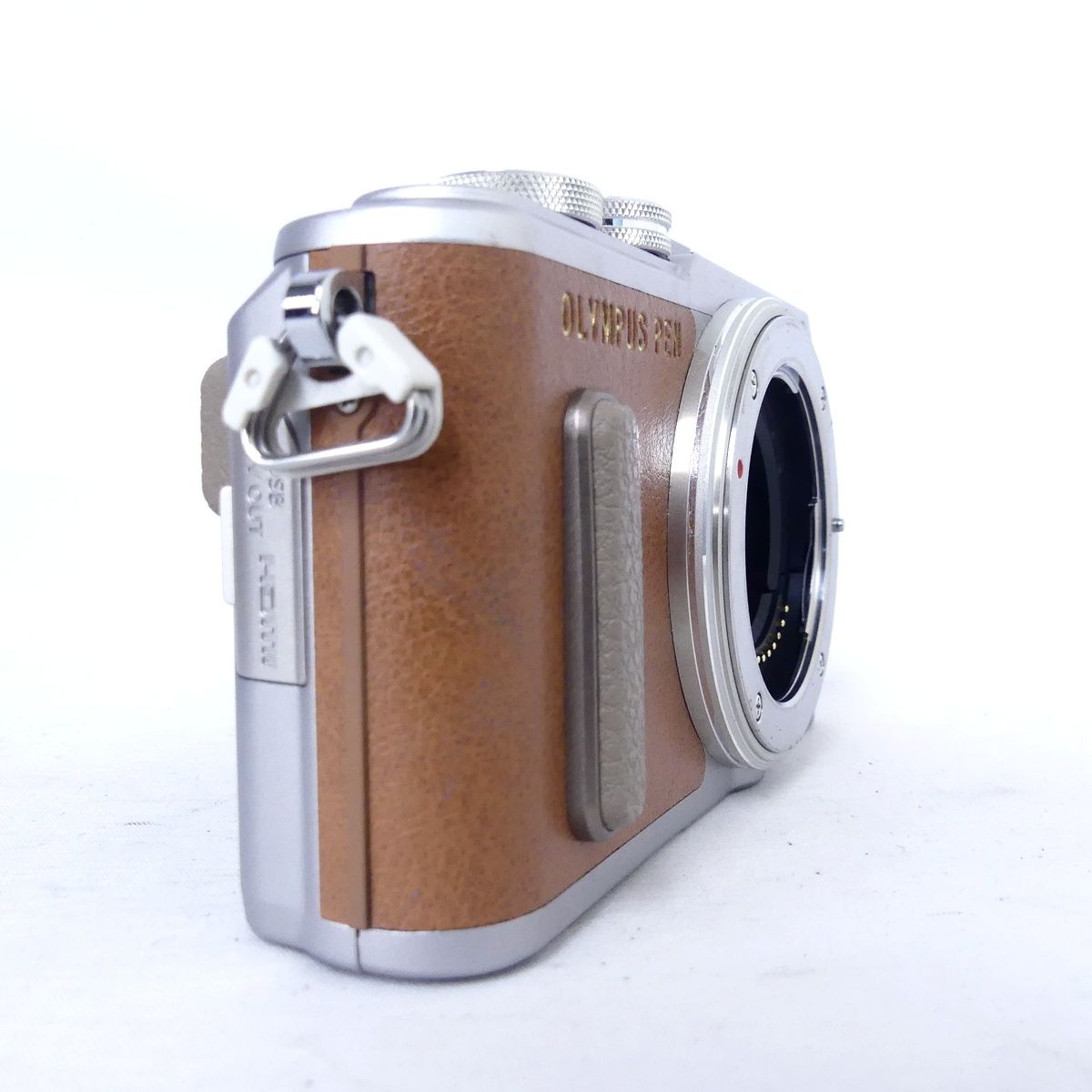 OLYMPUS PEN オリンパスペン E-PL8 ブラウン 14-42mm 40-150mm ダブル