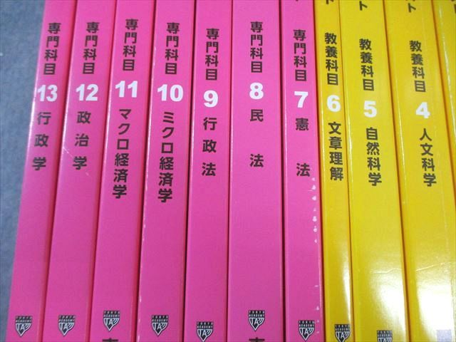 東京アカデミー 公務員試験準拠テキスト 教養/専門科目 1～13 2025年