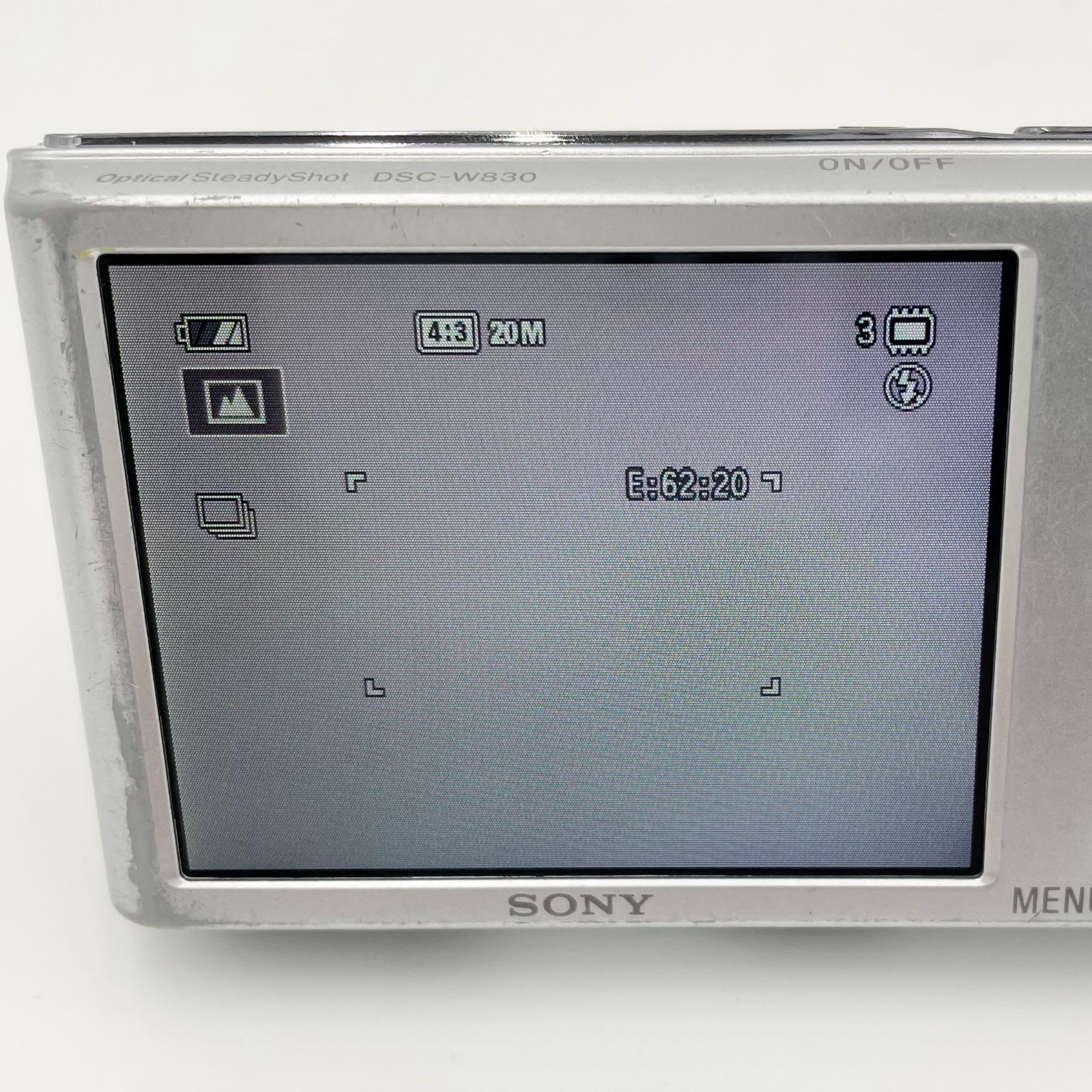 6410 【難あり品(ジャンク）】 Sony Cyber-Shot Dsc-W830 Compact