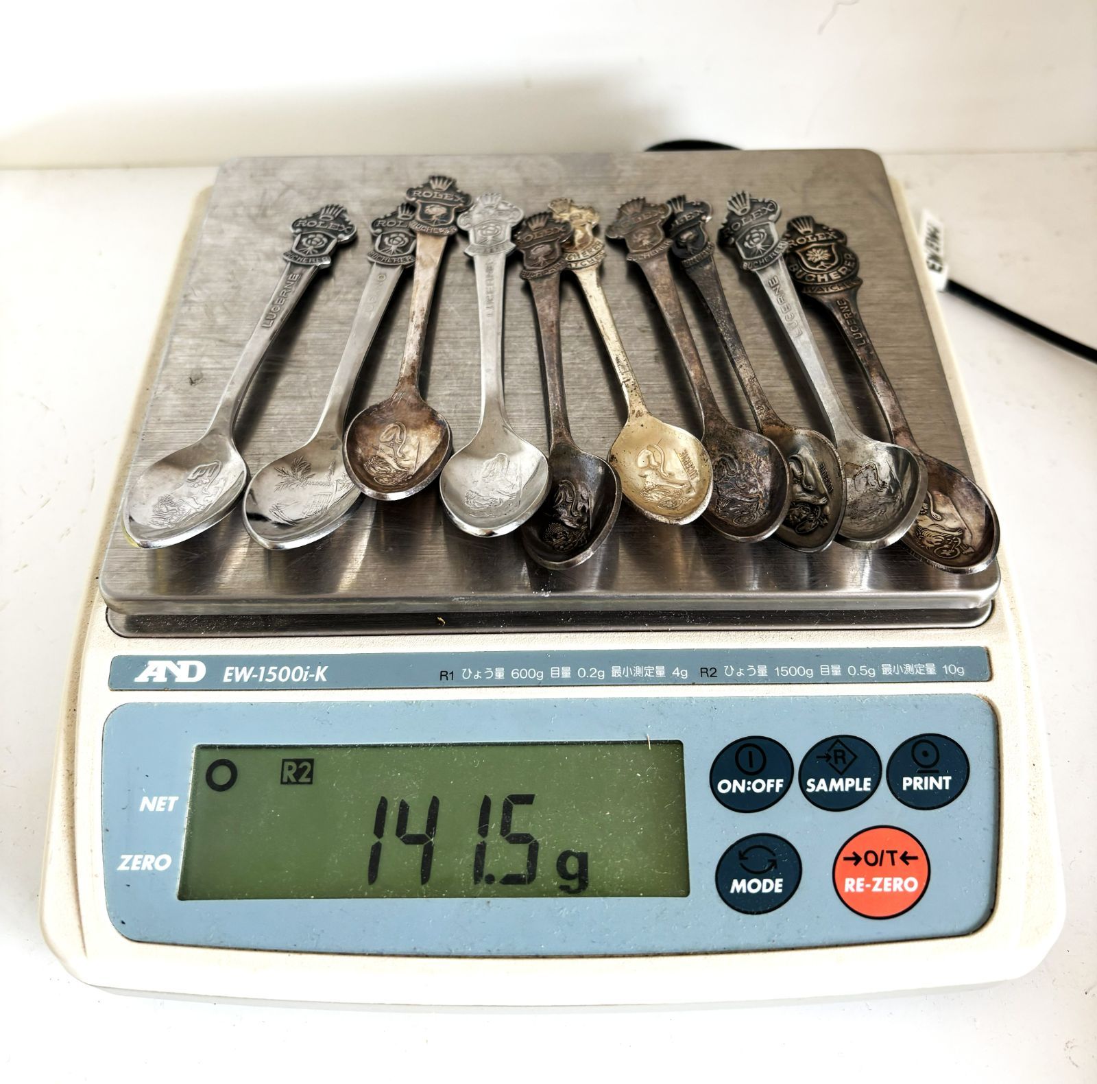 ROLEX ・ロレックス】 スプーン 10本セット ヴィンテージ ノベルティ