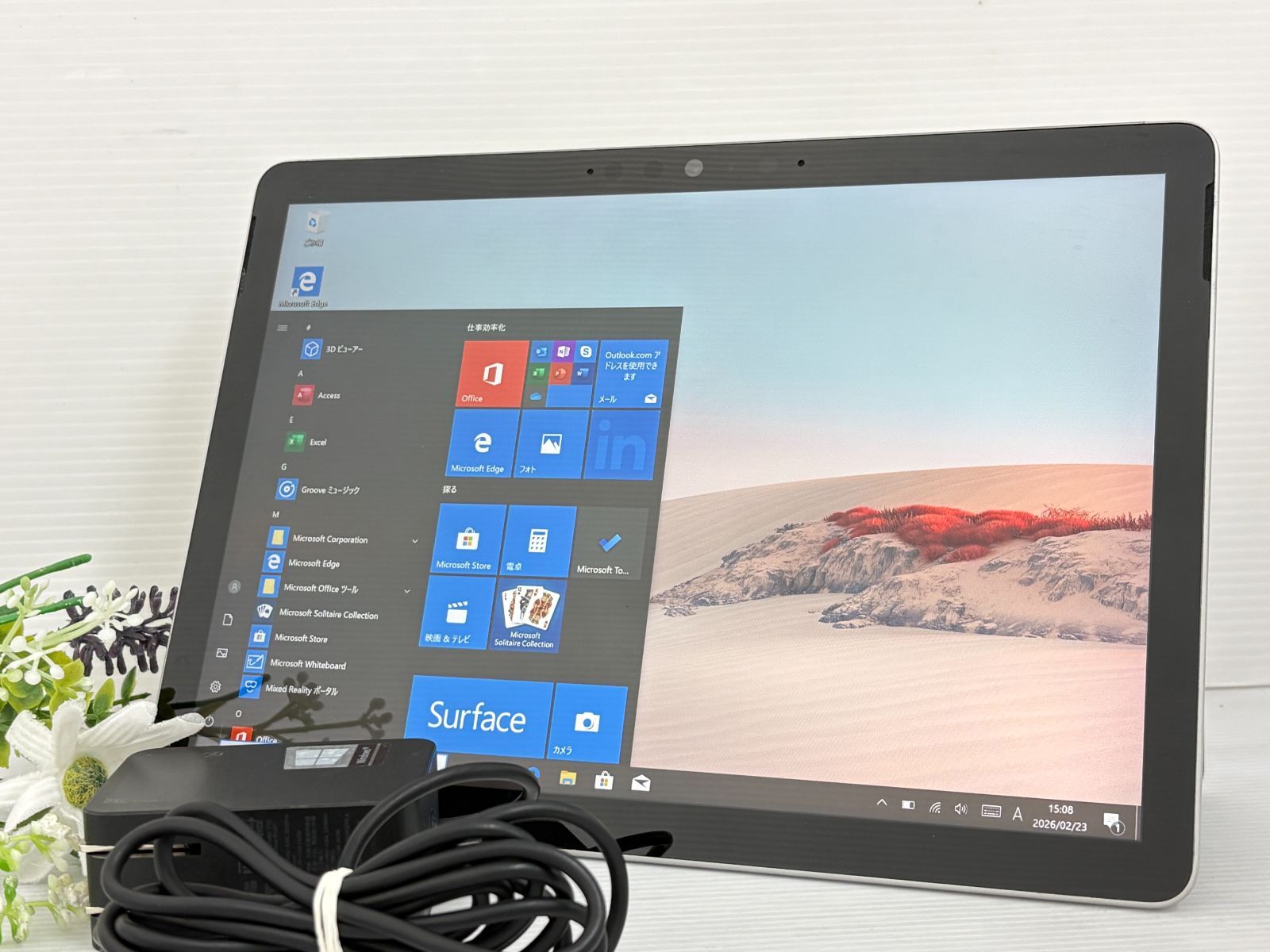 良品 バッテリー良好】Microsoft SURFACE GO2 model:1927『Core M3