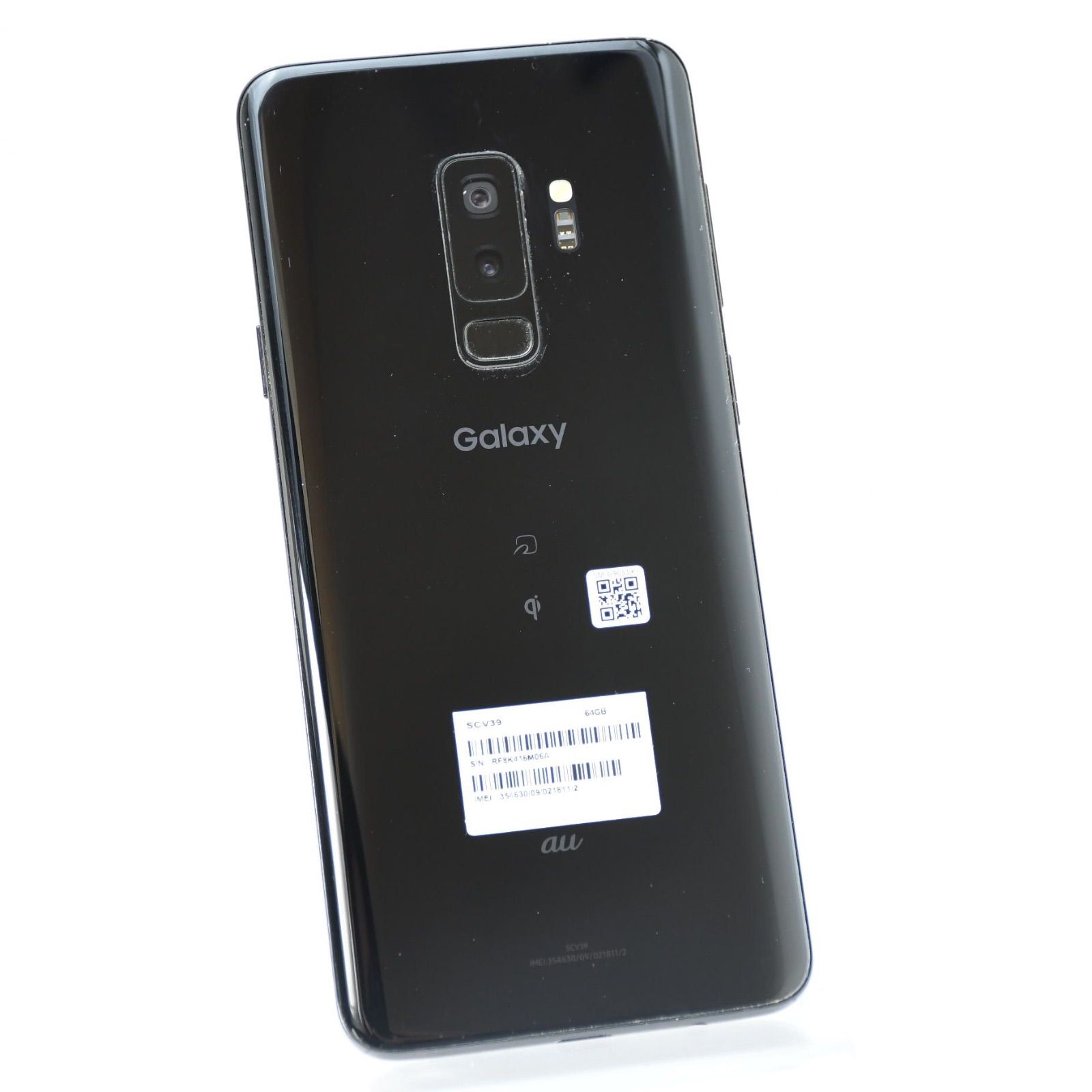 付属品完備＊電池良好】SIMフリーau Galaxy S9+ SCV39 ミッドナイト