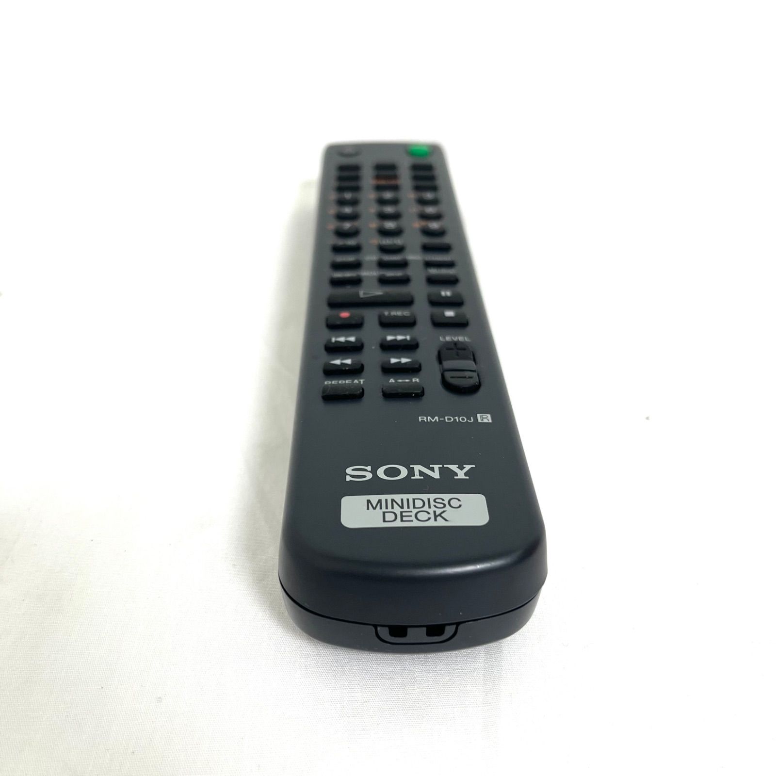 美品】SONY ソニー MDデッキ 純正 リモコン RM-D10J MDS-S500 MDS
