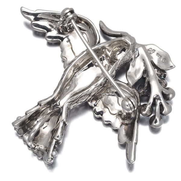 碌山 ロクザン ブローチ兼ペンダントトップ ターコイズ トルコ石