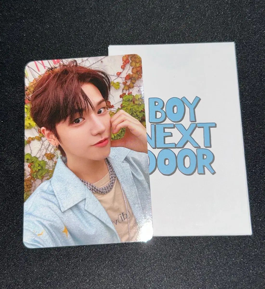 BOYNEXTDOOR(ボイネク) リウ(RIWOO) WHY.. 公開番組 サノク トレカ